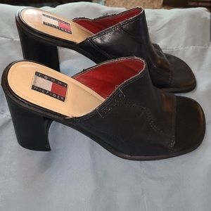 Tommy Hilfiger Vintage 90's Square Toe Mule Sandal